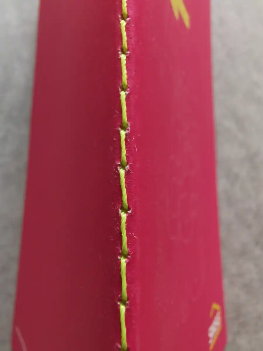 Steppstichheftung im Detail