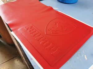 Fertige Unterlegearbeit